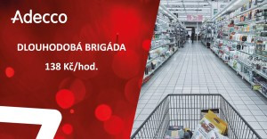 Brigáda v supermarketu 138,- Kč